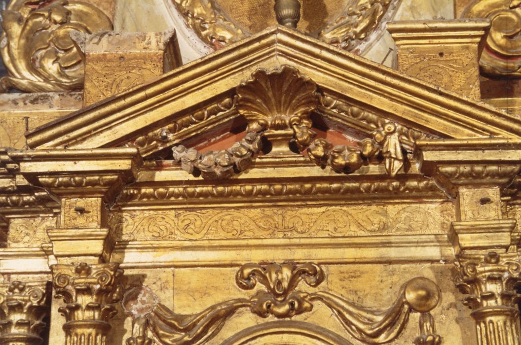 retable du maître-autel, détail - © Ministère de la Culture (France), Médiathèque du patrimoine et de la photographie, diffusion GrandPalaisRmn Photo