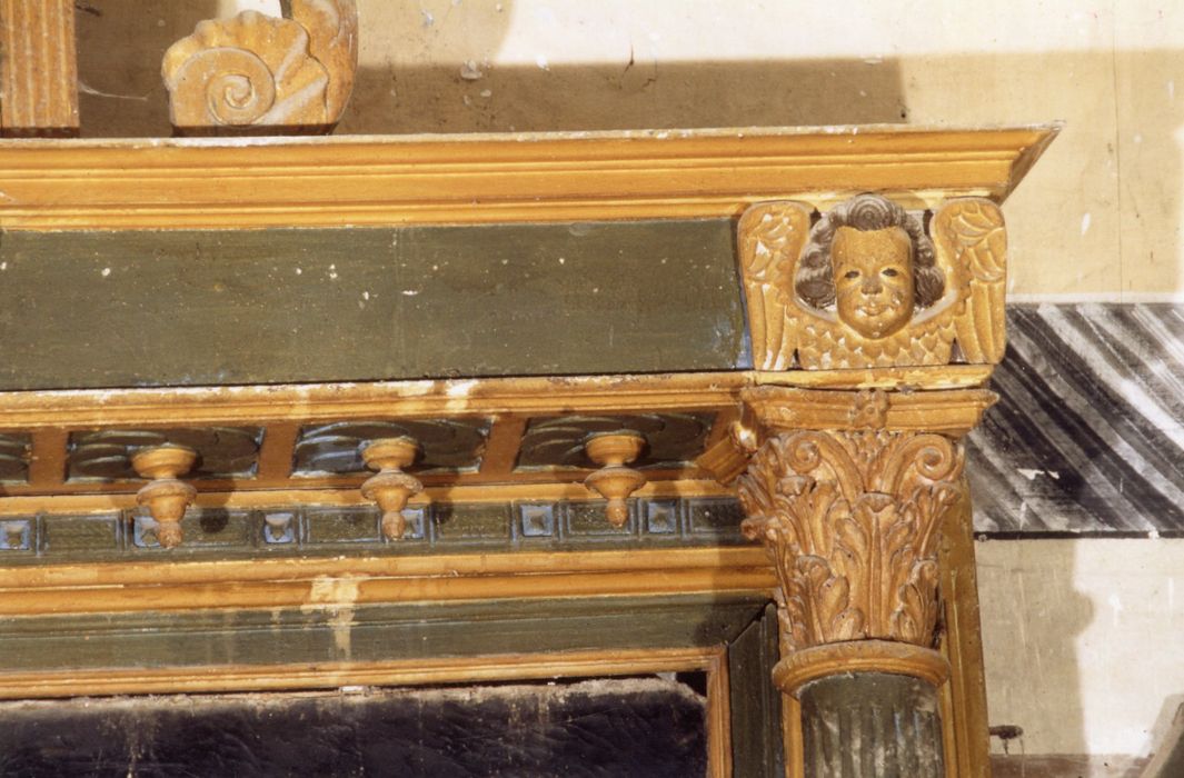 retable du maître-autel, détail