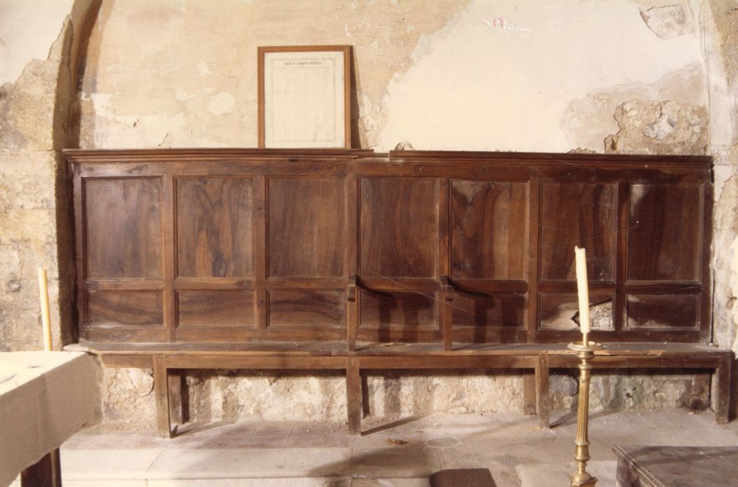 bancs de choeur - © Ministère de la Culture (France), Médiathèque du patrimoine et de la photographie, diffusion GrandPalaisRmn Photo
