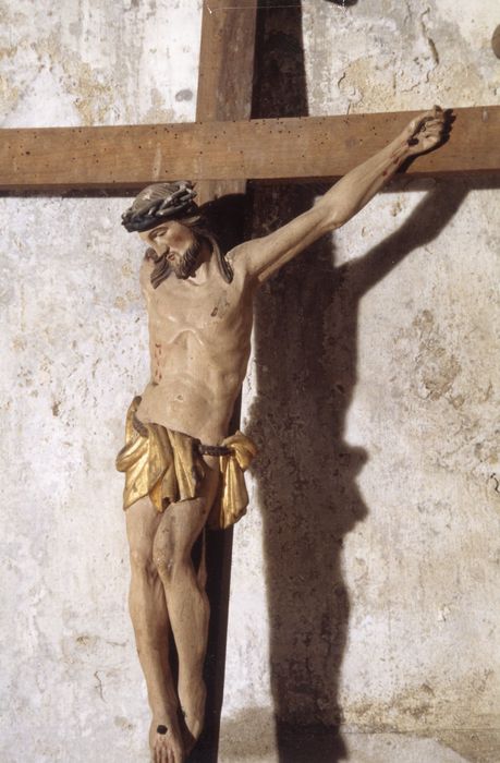 statue : Christ en croix - © Ministère de la Culture (France), Médiathèque du patrimoine et de la photographie, diffusion GrandPalaisRmn Photo