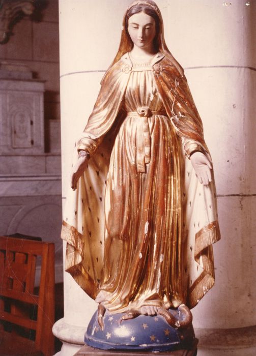 statue : Vierge de l'Immaculée Conception - © Ministère de la Culture (France), Médiathèque du patrimoine et de la photographie, diffusion GrandPalaisRmn Photo