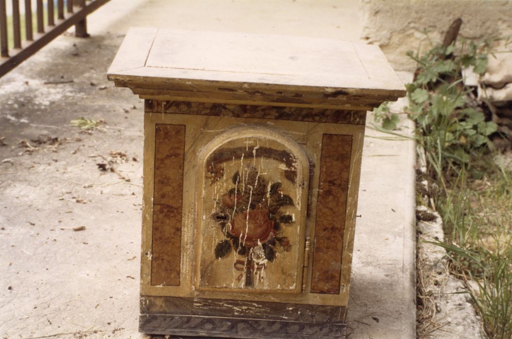 tabernacle de l’autel de la chapelle latérale sud