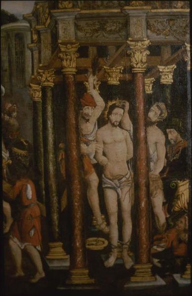 tableau : la Passion du Christ, détail