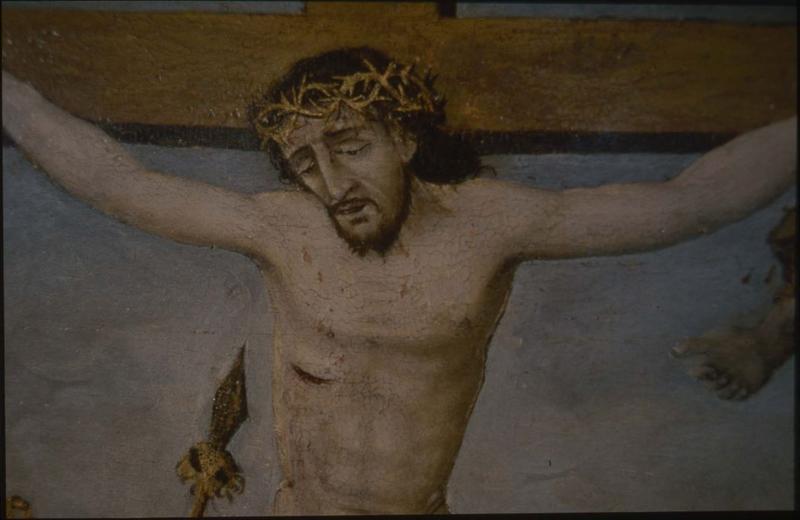 tableau : la Passion du Christ, détail