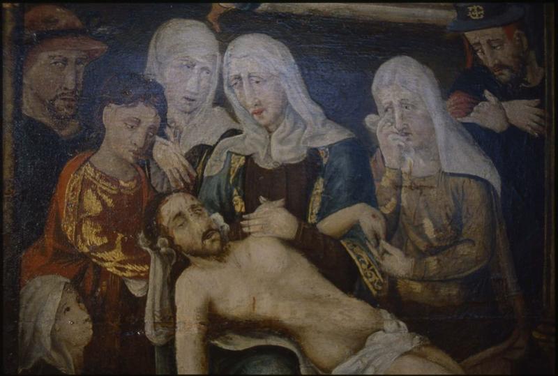 tableau : la Passion du Christ, détail