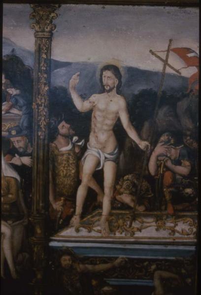 tableau : la Passion du Christ, détail