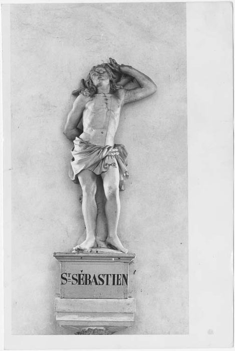 statue : Saint Sébastien