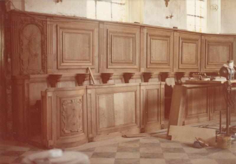 Stalles, vue partielle