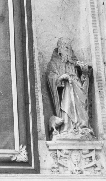 statue : Saint Antoine, vue générale