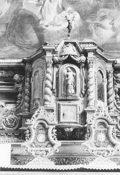 tabernacle du croisillon sud, vue partielle