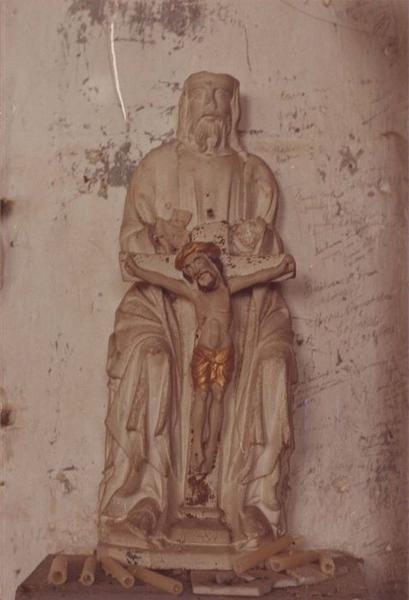 statue : la Trinité, vue générale