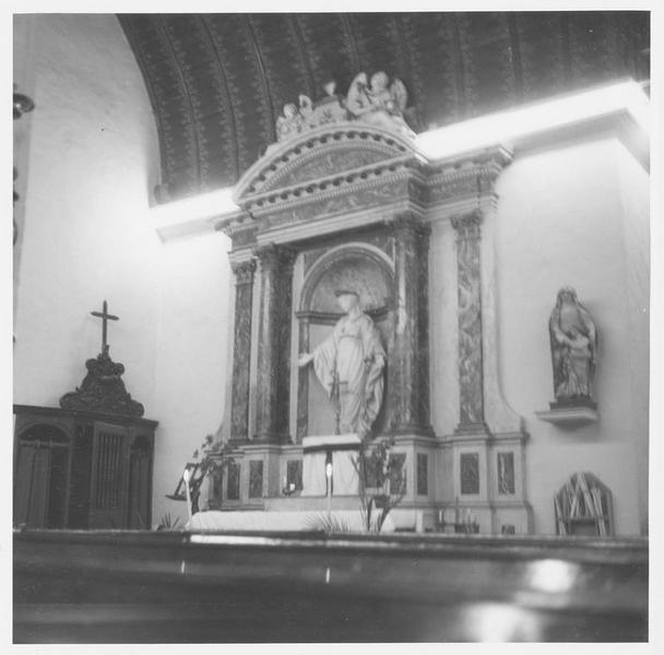 Retable latéral nord, vue générale