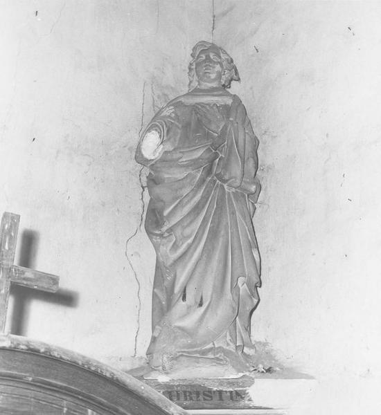 statue : saint Jean (anciennement sainte Christine), vue générale - © Ministère de la Culture (France), Médiathèque du patrimoine et de la photographie (objets mobiliers), tous droits réservés