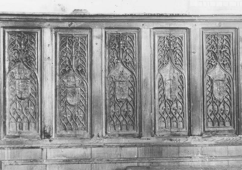 bas-reliefs, vue partielle