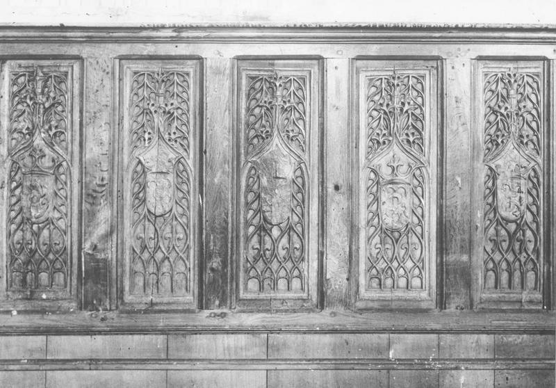 bas-reliefs, vue partielle