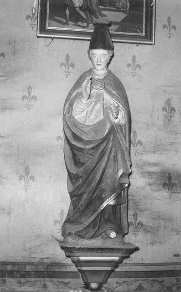 statue : saint Philibert, vue générale - © Ministère de la Culture (France), Médiathèque du patrimoine et de la photographie (objets mobiliers), tous droits réservés