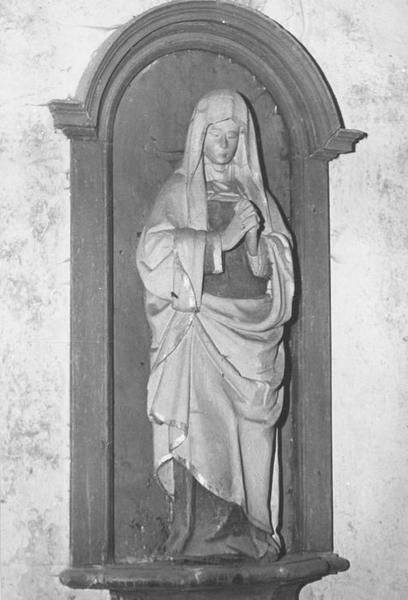 statue : Vierge de la Crucifixion, vue générale