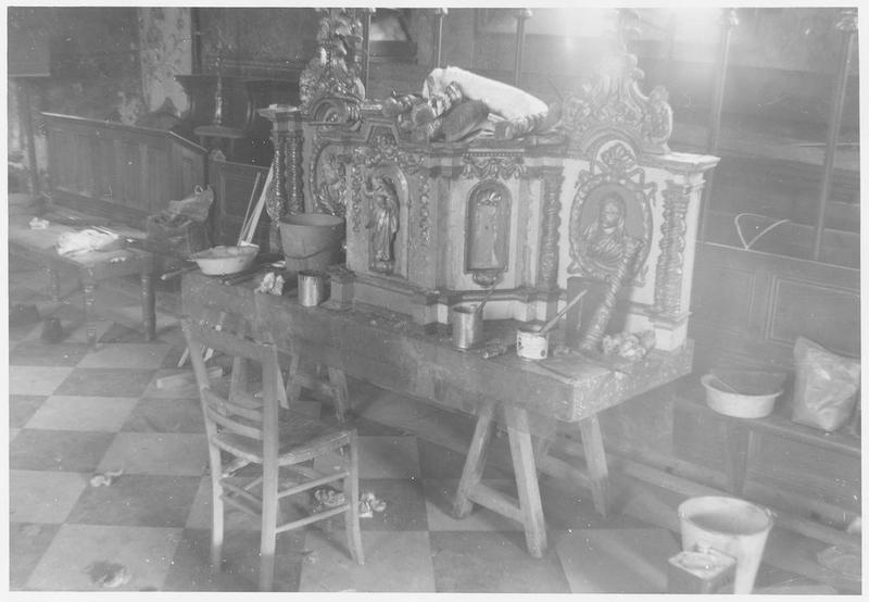 tabernacle de l'autel Saint-Eustache, vue générale