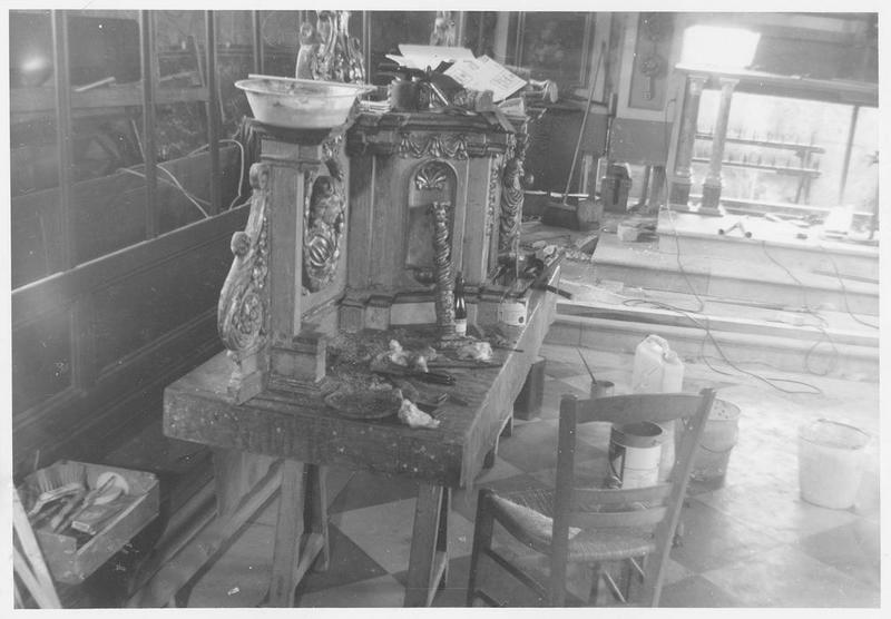 tabernacle de l'autel Saint-Eustache, vue générale