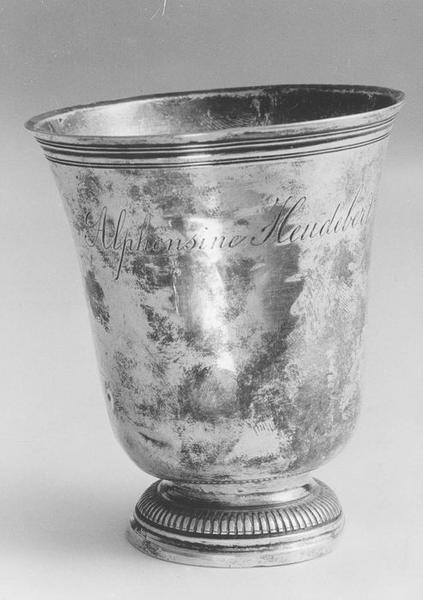 timbale de baptême, vue générale