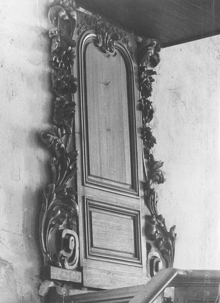 Chaire à prêcher, vue partielle