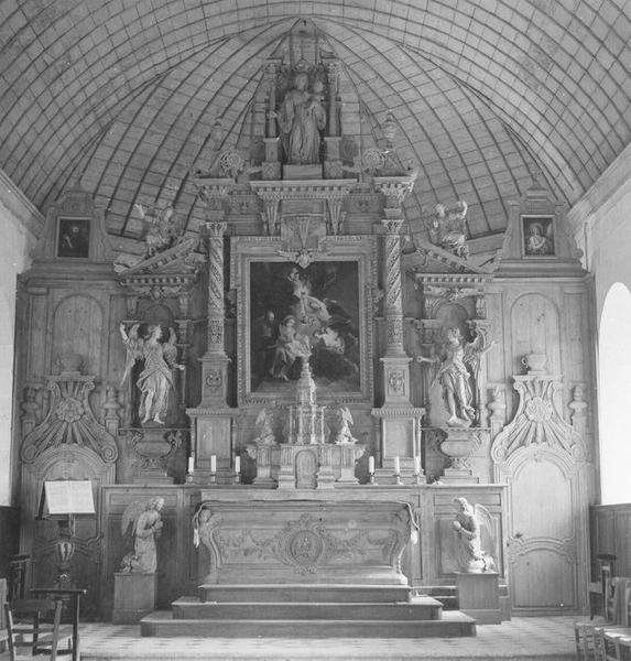 retable du maître-autel, vue générale - © Ministère de la Culture (France), Médiathèque du patrimoine et de la photographie (objets mobiliers), tous droits réservés