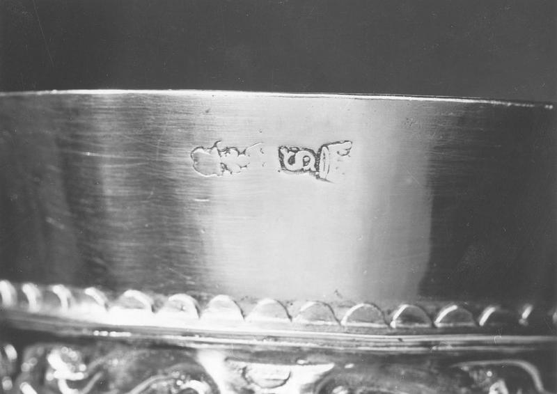 calice, détail des poinçons