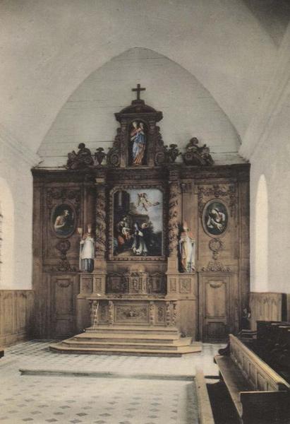 retable du maître-autel, vue générale