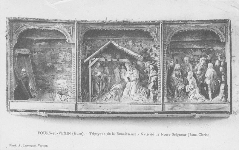 retable (fragments), vue générale