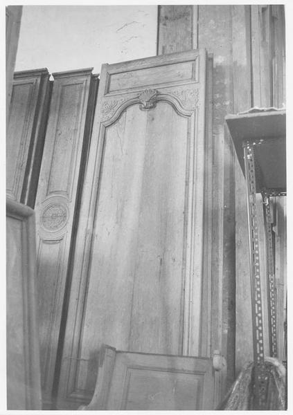 lambris du choeur, vue partielle