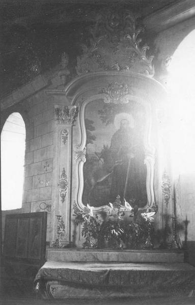 Autel secondaire sud, vue générale