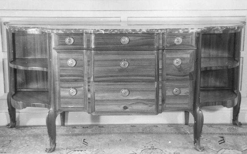 Commode-desserte, vue générale