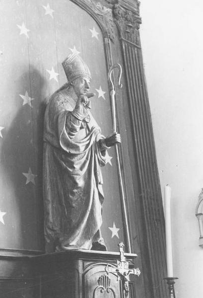 Statue (petite nature) : Saint Lubin