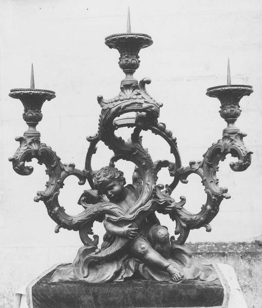 ange céroféraire,bois sculpté - © Ministère de la Culture (France), Médiathèque du patrimoine et de la photographie (objets mobiliers), tous droits réservés