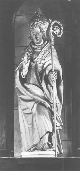 statue : saint Nicolas, vue générale - © Ministère de la Culture (France), Médiathèque du patrimoine et de la photographie (objets mobiliers), tous droits réservés