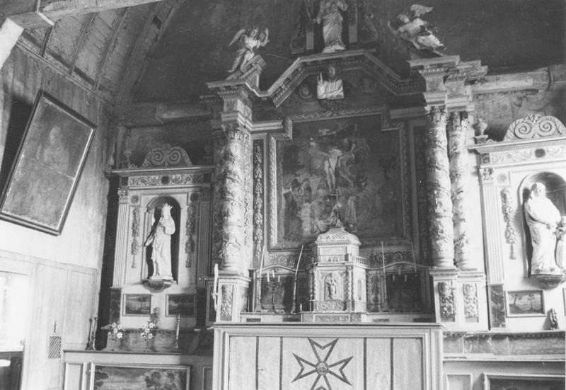 retable du maître-autel, vue générale