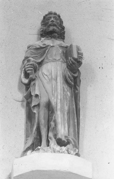 Statue : un Evêque martyr, dit saint Janvier