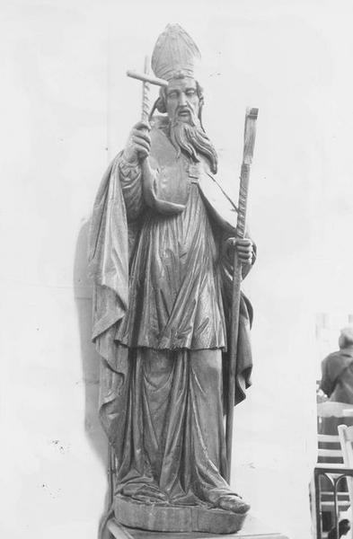 statue : saint Ouen, vue générale