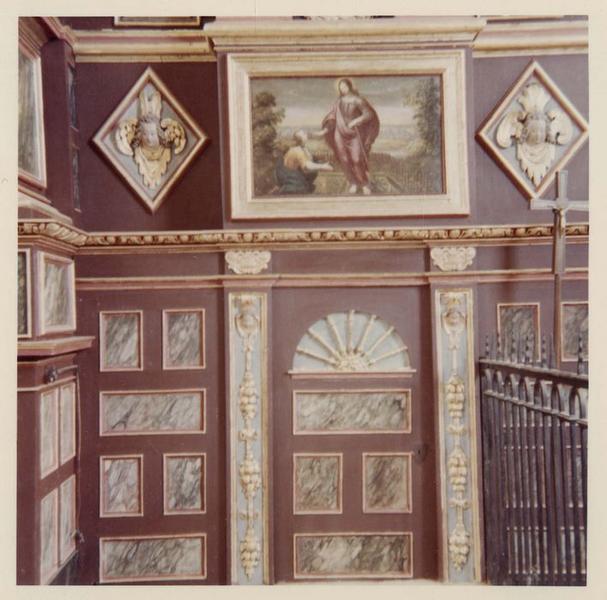 retable du maître-autel (contretable), détail