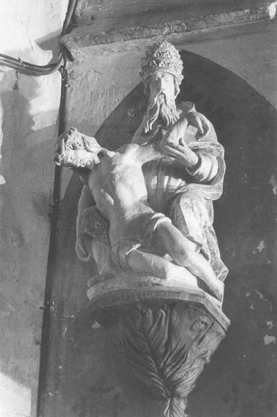 groupe sculpté : la Compassion du Père, vue générale - © Ministère de la Culture (France), Médiathèque du patrimoine et de la photographie (objets mobiliers), tous droits réservés
