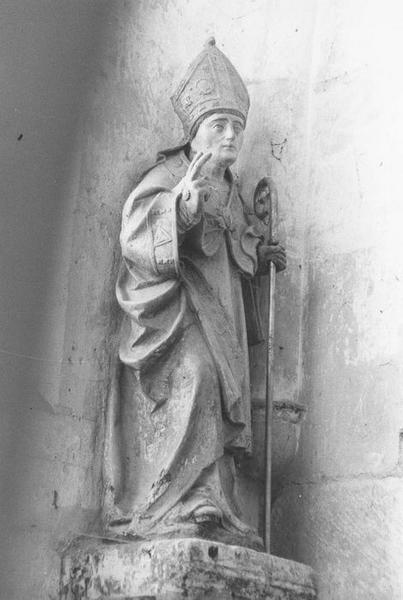 statue : saint Eloi, vue générale