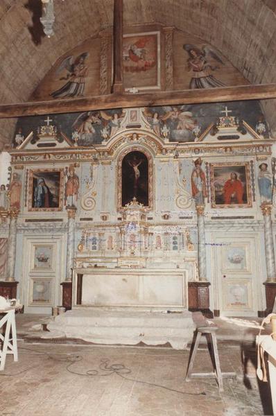 maître-autel, vue générale