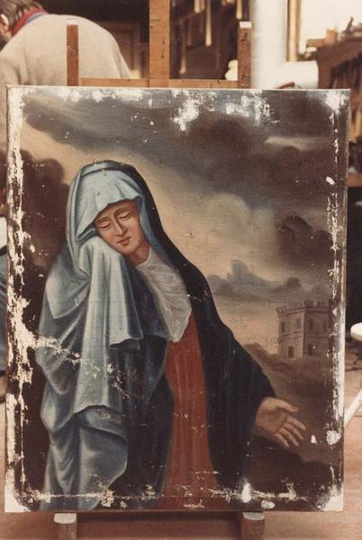 tableau : Vierge de douleur, vue générale