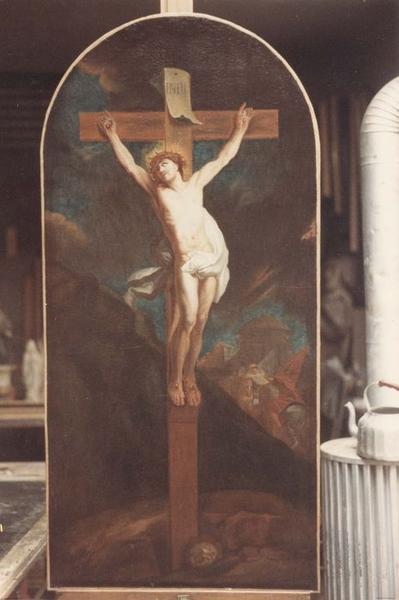 tableau : la Crucifixion, vue générale