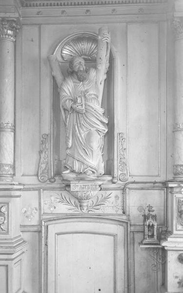 Statue (grandeur nature) : Saint André