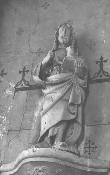 Statue (grandeur nature) : Saint Jean-Baptiste