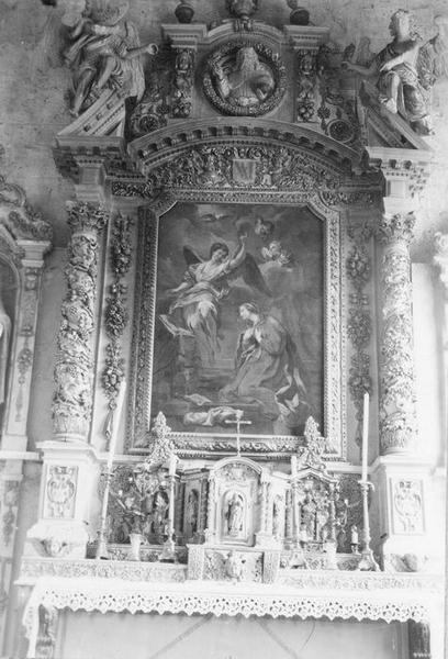tableau : l'Annonciation, vue générale