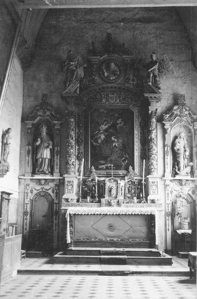 retable du maître-autel, vue générale