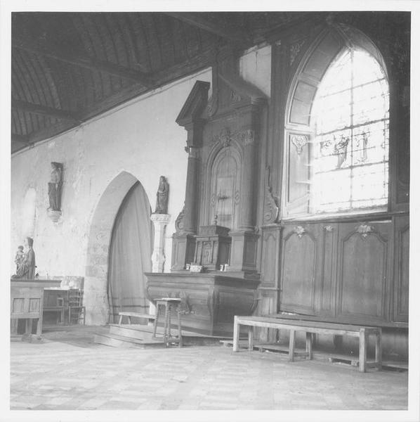 autel secondaire, vue générale