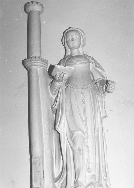 Statue : Sainte Barbe